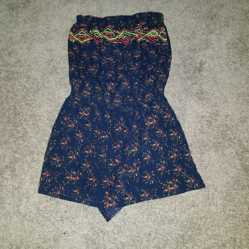 Xhilaration Strapless Romper